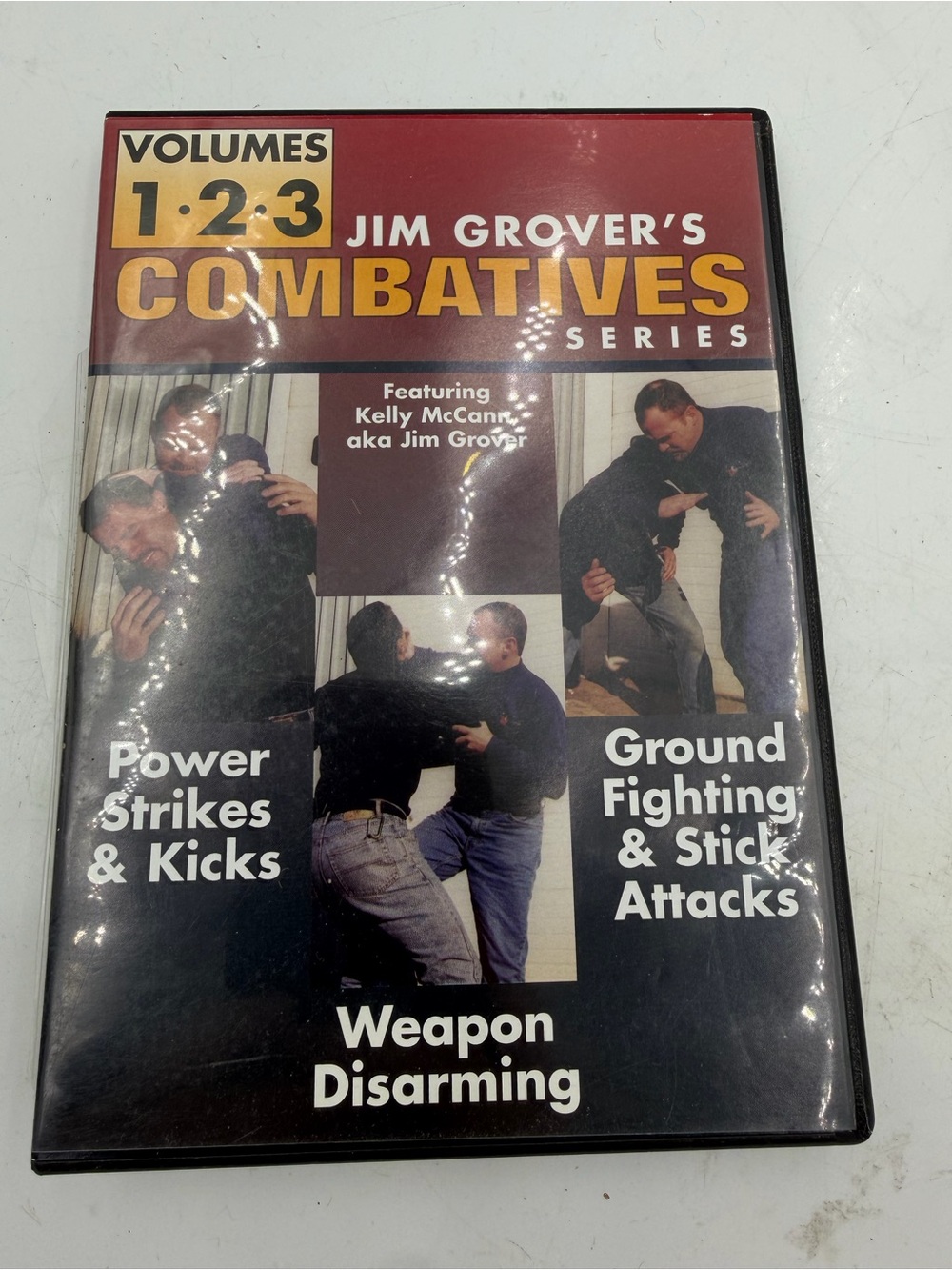 Jim Grover's Combatives Series Volumes 1-2-3 Self Defense  DVD Paladin Press